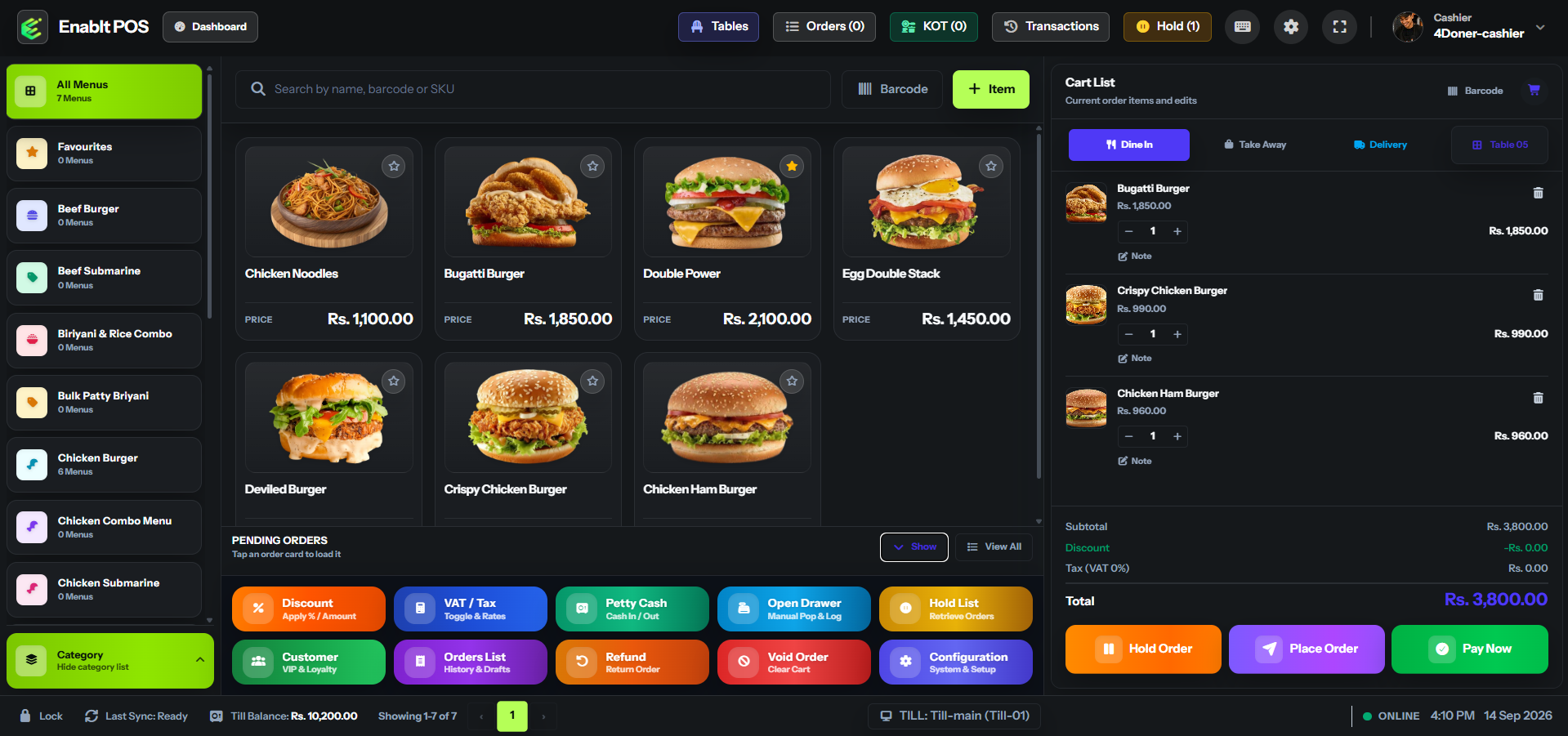Dark Mode POS & Night Shift